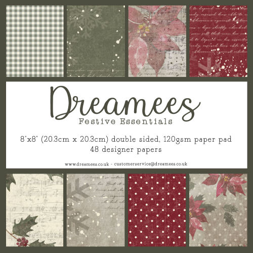 Festive Essentials 8x8 Paper Pad